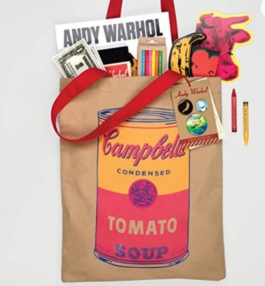 ❤️BUY 2 GET 1 FREE Andy Warhol Tomato Soup Canvas Bag - Picture 4 of 11